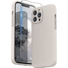 Surphy Liquid Silicone Case for iPhone 13 Pro Max Case, Individual Protection for Each Lens Shockproof Rubber Full Body Thickened Design for iPhone 13 Pro