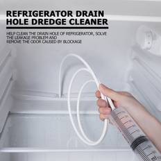 LAHDEK Household Convenient Cleaning Tool Household Dredge Hose Refrigerator Drain Fridge-freezer Water Outlet Cleaner Set