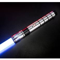 Star Wars Combat Lightsaber Baselit Model Guardian FX RGB Silver & Black Replica