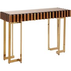 Gold Console Tables Premier Housewares Rivoli Console Table