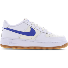 Nike Air Force 1 GS - White/Summit White/University Red/Game Royal