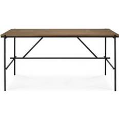 Ethnicraft Skrivbord Ethnicraft Oscar Desk Teak Rectangular 80 x 160 cm Skrivbord