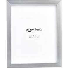 Amazon Basics Rettangolare 20 x 25 cm Confezione Da 2 Nichel Cornice per Foto