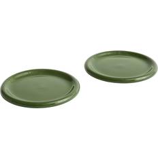 Hay Accessori da cucina Hay Barro Dinner Plate Set of 2 in Green