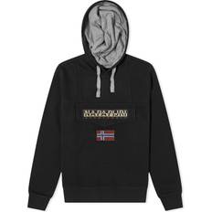 Napapijri Unisex Tops Napapijri Bergee Hoodie Black