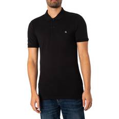 Polo's Calvin Klein Jeans Badge Slim Polo - Black