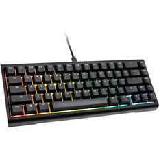 Ducky Claviers de Jeu - Mécanique Ducky Tinker 65 RGB Mechanical Keyboard Cherry MX Red