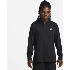 Nike Polos Nike Club Long-Sleeve Knit Polo Men - Negro