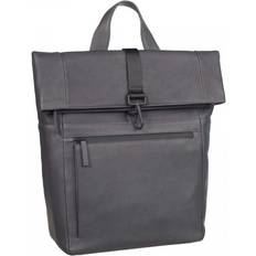 Leonhard Heyden Haag Rolltop backpack dark grey