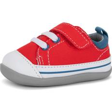 First Steps See Kai Run See Kai Run Stevie II First Walker Shoe for Infants, Red/Blue, Infant