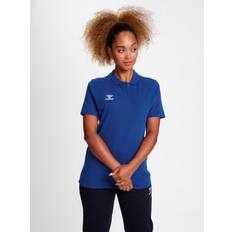 Hummel Herre Pikéskjorter Hummel Go 2.0 Short Sleeve Polo Blue Woman