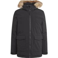 Adidas Parka Hooded Fur - Black