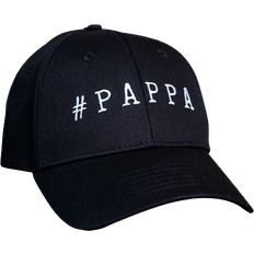 Elastan / Lycra / Spandex Capser Pappasjappa Dad Flexfit Cap - Black