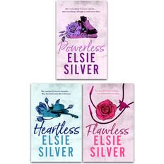 Elsie Silver Chestnut Springs Series 3 Books Collection Set Heartless, Flawless, Powerless