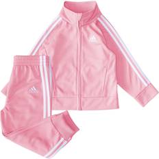 Children's Clothing Adidas Classic Tricot Tracksuit with Jacket & Pants - Light Pink