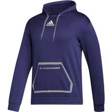 adidas Men's Team Issue Pullover Hoodie - Purple
