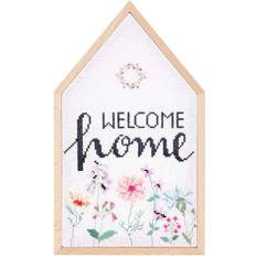 Rico Design Stickpackung Welcome Home groß