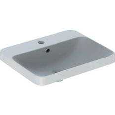 Lavabos de baño Geberit VariForm Einbauwaschtisch Rechteckig 550 x 450 mm