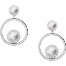 Skagen agnethe Skagen Agnethe Earrings - Silver/Pearls