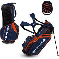 Orange Golf Bags Team Effort Denver Broncos Caddie Carry Hybrid