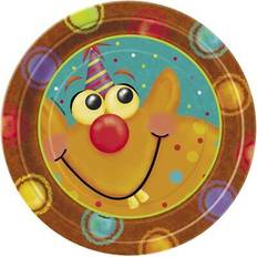 Party Supplies Unique Party Monster Plates Pack of 8 Multi One Size