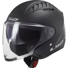 MC-utstyr LS2 OF600 COPTER II Matt Black-06 Jet Helmet