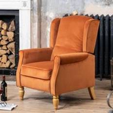 Orange Armchairs Artemis Home Barksdale Recliner Armchair