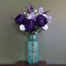 Interior Details Leaf 80cm Purple Chrysanthemum Arrangement