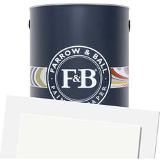 Målarfärg Farrow & Ball Dead Flat 5l All White 2005 Vit
