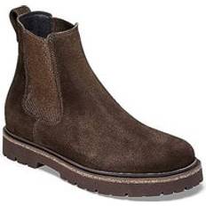 Birkenstock Boots Birkenstock Women's Women's Highwood Slip On Suede Leather Boot Regular Fit Mocha Brown