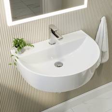 Bathroom Sinks Milos Round Hung Basin 607mm Milos