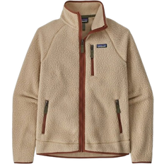 Patagonia Men's Retro Pile Fleece Jacket - El Cap Khaki w/Sisu Brown