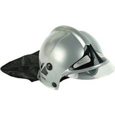 Children's Fire Brigade Helmet Silver
