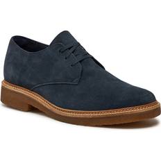 Blue - Men Derby Clarks Halbschuhe 26176109 Dunkelblau