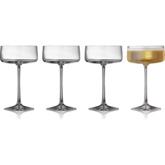 Lyngby Glas Zero Champagne Glass 26cl 4pcs