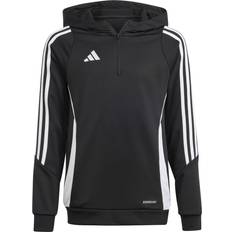 Genbrugsmaterialer Hoodies adidas Tiro 24 Training Hoodie - Sort/Hvid