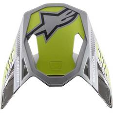 Green Motorcycle Goggles Alpinestars M8 Triple Visor Green