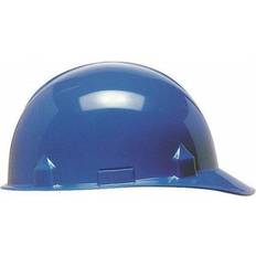 Blue Headgear Jackson Safety SC-6 Safety Hard Hat, 4-Pt. Ratchet Suspension, Cap-Style, Blue