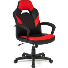 Läder Gamingstolar på rea IntimaTe WM Heart Gaming Chair - Red