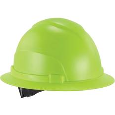 Ergodyne Skullerz 8969 Lightweight Full Brim Hard Hat, Lime