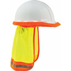 Safety Helmets Ergodyne GloWear 8005 High-Visibility Hard Hat Reflective Mesh Neck Shade, Lime