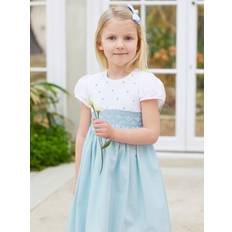 Trotters Kids' Rose Hand-Smocked Dress