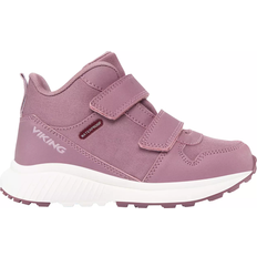 Viking Kid's Aery Hol Mid Waterproof Walking Shoe - Antique Rose/Dusty Pink