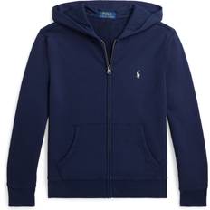 Polo Ralph Lauren Hoodies Children's Clothing Polo Ralph Lauren Kid's Logo Spa Terry Zip Hoodie - Newport Navy