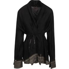 Silk Cardigans OBIDI Silk cardigan BLACK