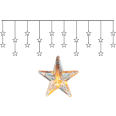 Star Trading Star Curtain Transparent Lyskæde 1 Pærer
