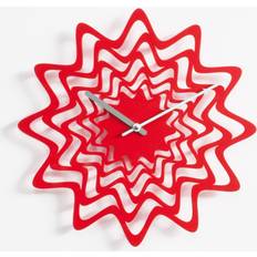 Steel Wall Clocks Ebern Designs Balzer Wall Clock
