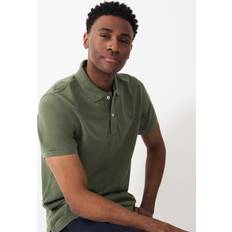 Light Green Cotton Pique Polo Shirt