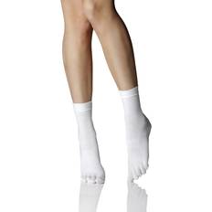 IOMI Pair FootNurse Toe Socks White