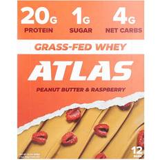 Atlas Bar, Grass-Fed Whey Protein Bar, Peanut Butter